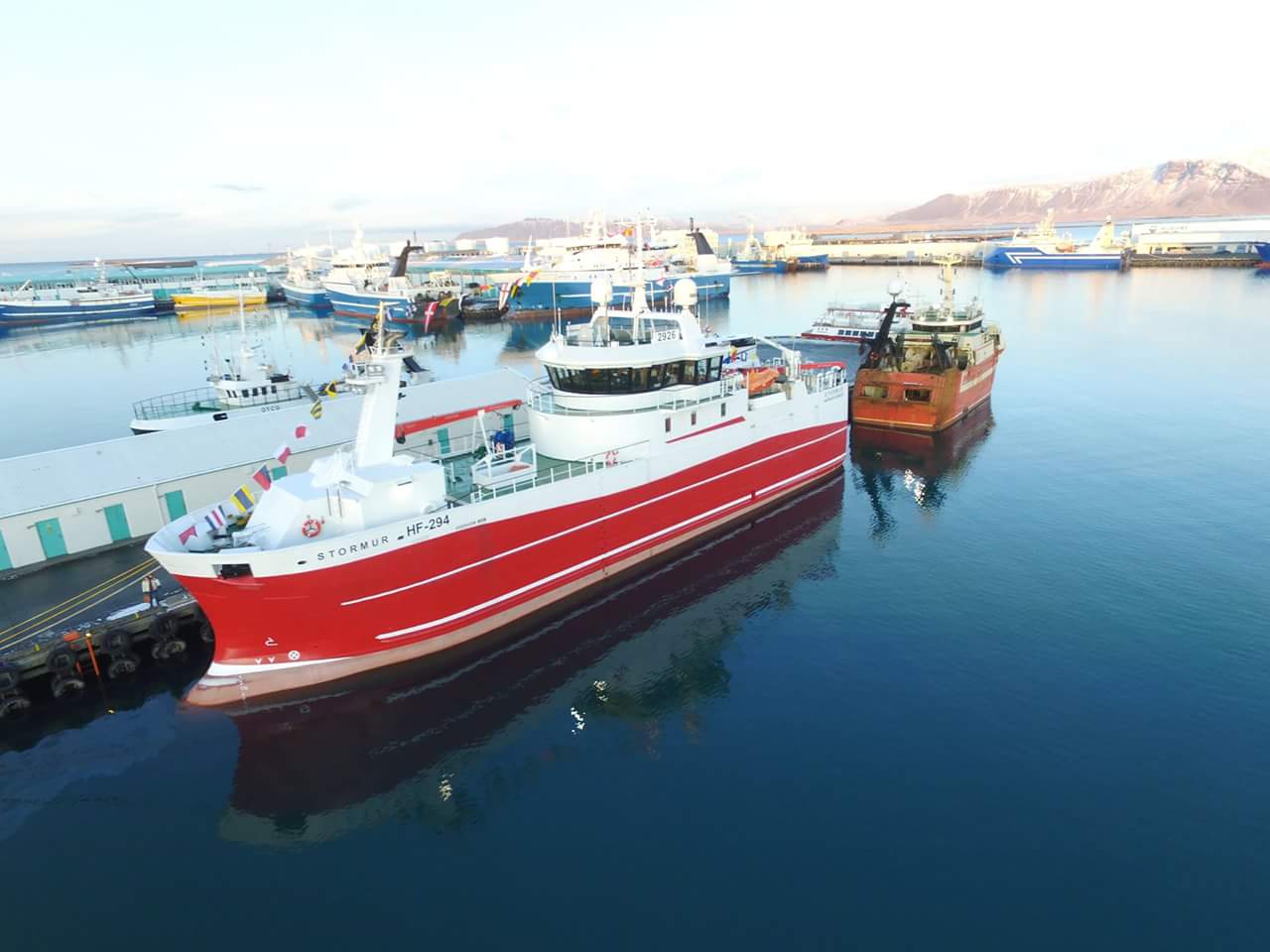 Рыболовное судно в Исландии оснащено IP системой AVCIT